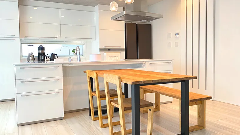 リフォームされたリビング