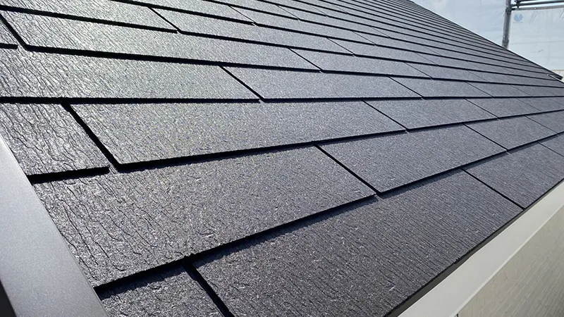 リフォームされた屋根