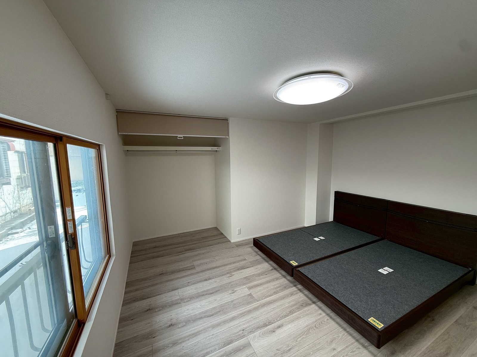 施工が終わり綺麗になった部屋の写真2